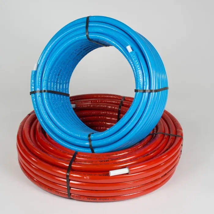Valsir - Geïsoleerde ALU-PEX meerlagenbuis 16x2mm - 50m - Rood